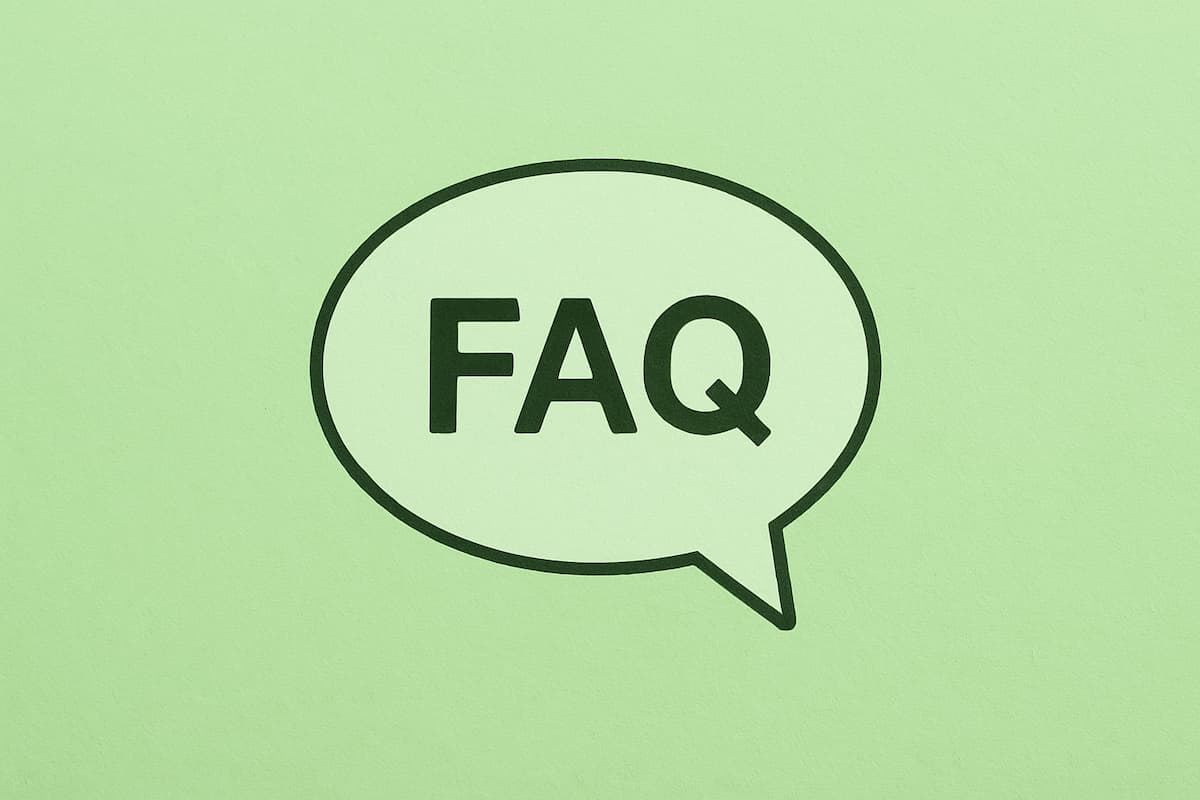 エンジニア向けWebページのよくある質問セクションを示すFAQアイコン画像