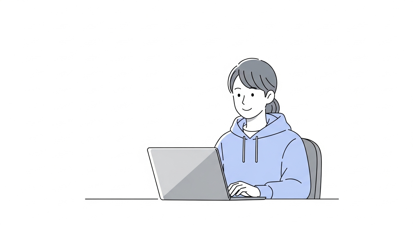 頭が整理され前に進めるエンジニアのイメージ